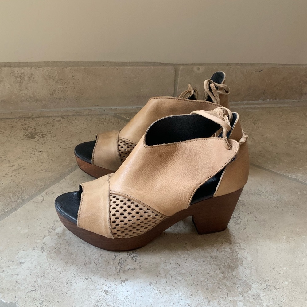 Free People Revolver Genuine Leather Clogs